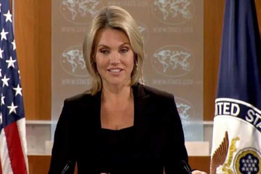 Nauert: Beyaz Saray açıklaması çok belirgin ve sağlam