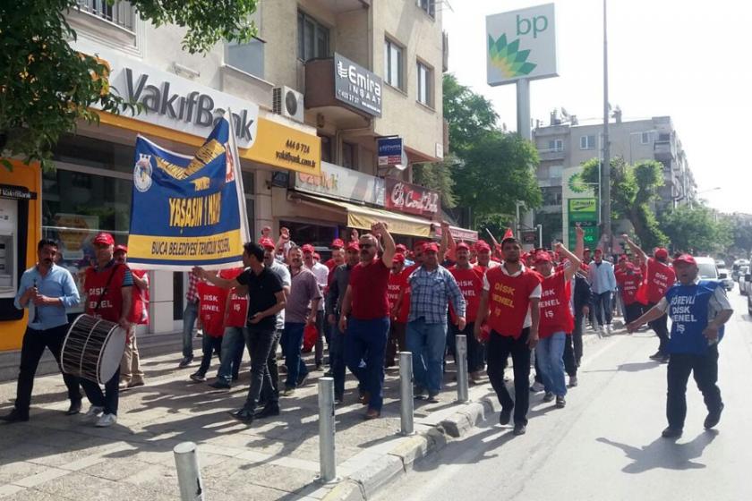 Buca Belediyesi temizlik işlerinde sorunlar diz boyu