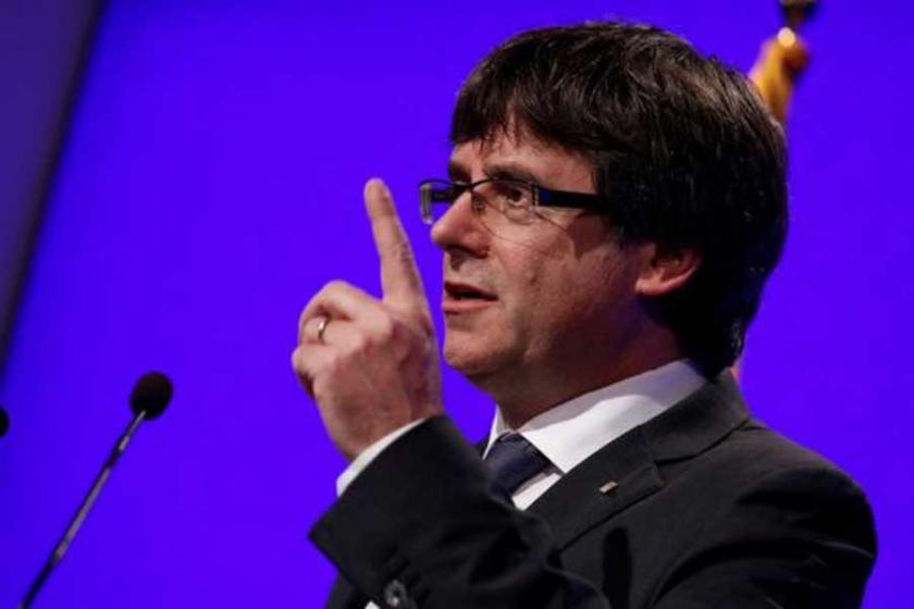 Puigdemont başkanlıktan geri adım attı