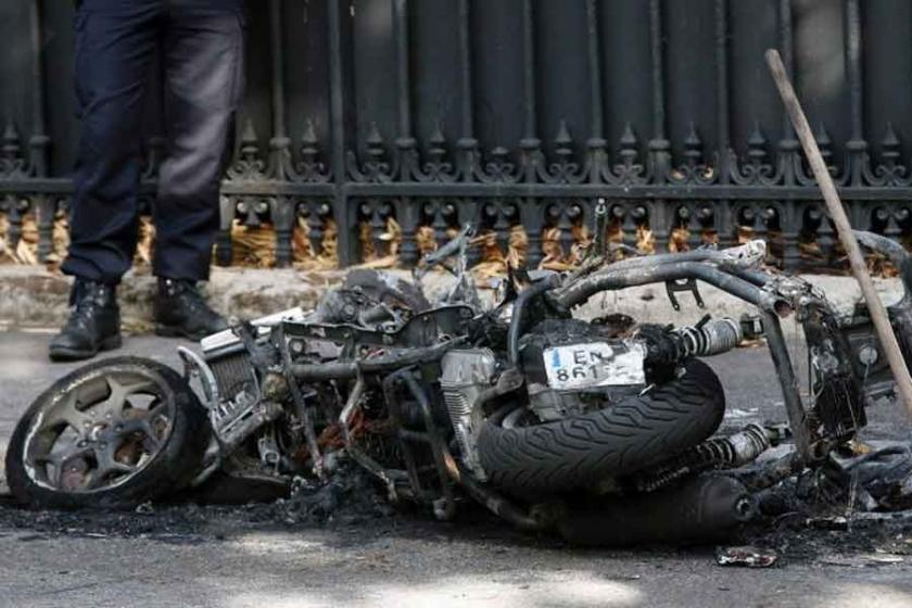 Paris'te Ürdün Askeri Ataşe binası önünde patlama