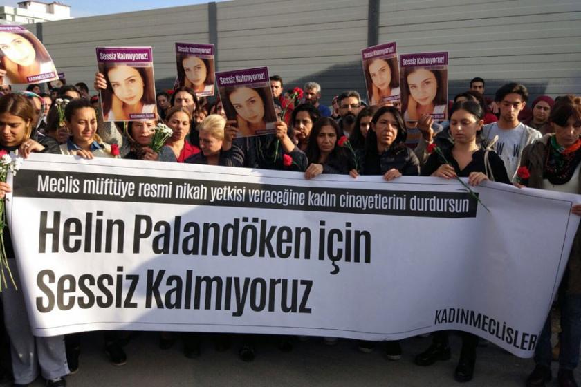 Kadınlar Helin Palandöken için sokağa çıktı