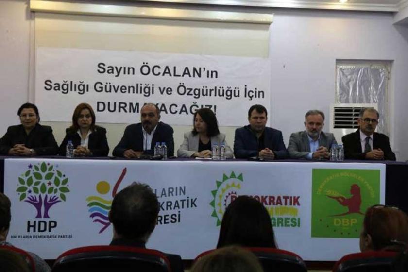 HDK, DTK, HDP ve DBP: İmralı'ya derhal bir heyet gitmeli