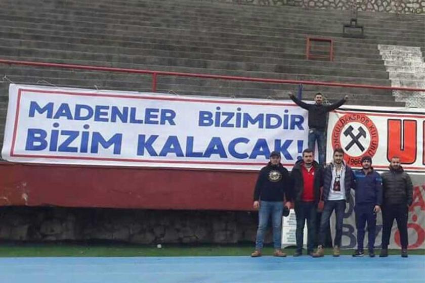 Zonguldak Kömürspor’un madenci pankartlarına yasak