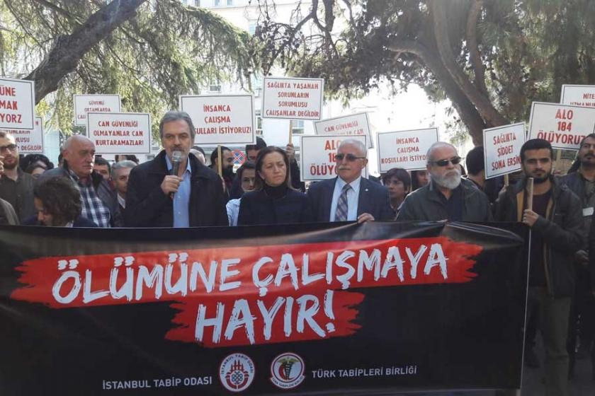 Sağlık emekçileri: Artık yeter, ölümüne çalışmaya hayır