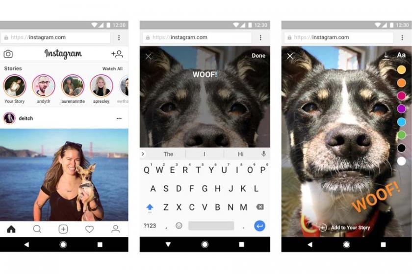 Instagram'a masaüstü bilgisayardan hikaye eklenebilecek