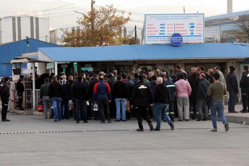 Erdemir işçisinden işçi sağlığı ve iş güvenliği protestosu