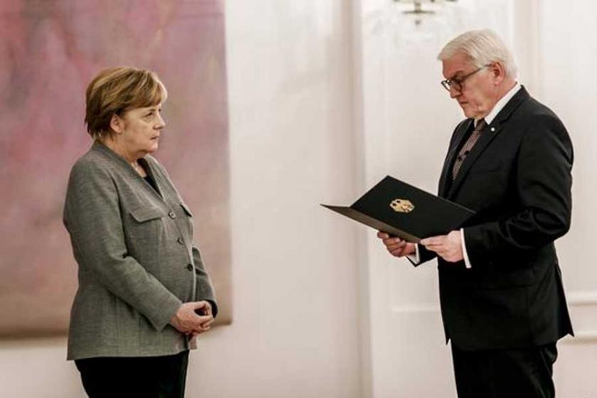 Almanya’da Steinmeier liderlerle görüşmelere başladı