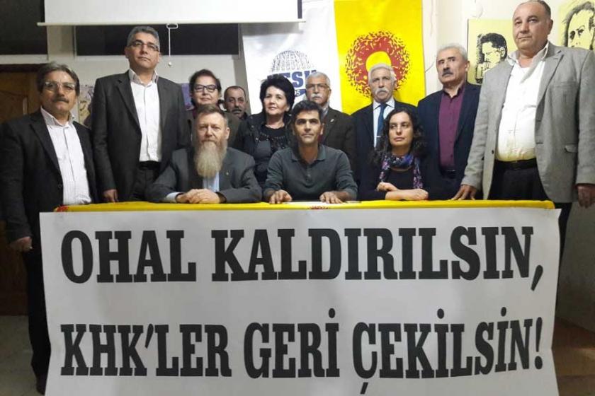 Tarsus Emek ve Demokrasi Güçleri: OHAL kaldırılsın