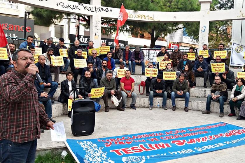 KESK İzmir: OHAL saldırılarına karşı ortak mücadele edeceğiz