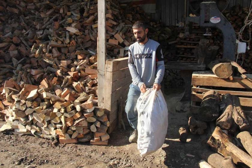 Odun fiyatları yükselince halk ısınmak için talaşa yöneldi