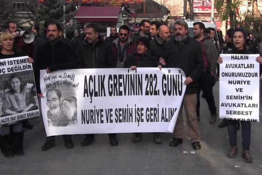 Yüksel'de 402. gün: 7 kişi darbedilerek gözaltına alındı