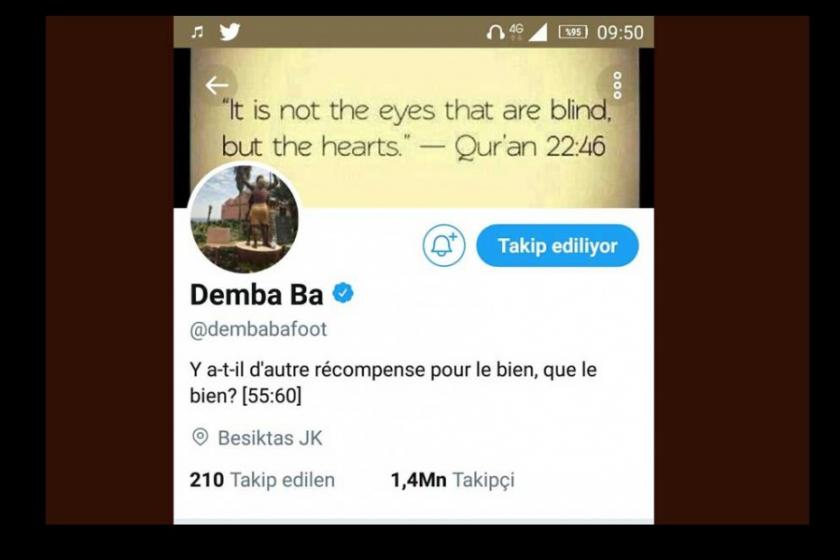 Demba Ba'dan Beşiktaş'a gelme sinyali