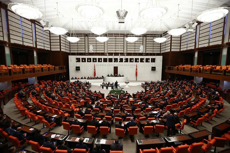 General view of the Turkish Parliament