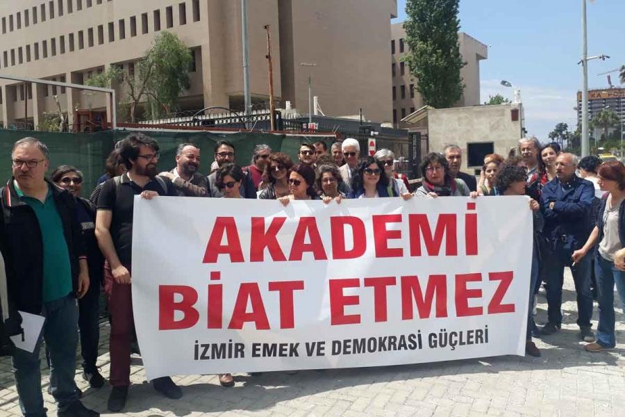 Dr Anıl Özgüç, included among the '1071' signatories without her permission, resigned from her university post