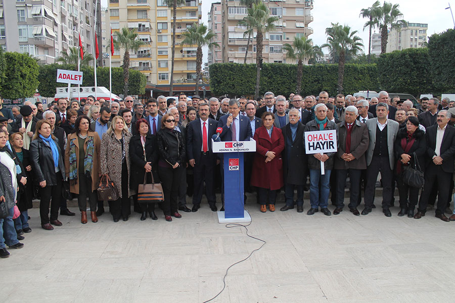 Adana CHP açıklama