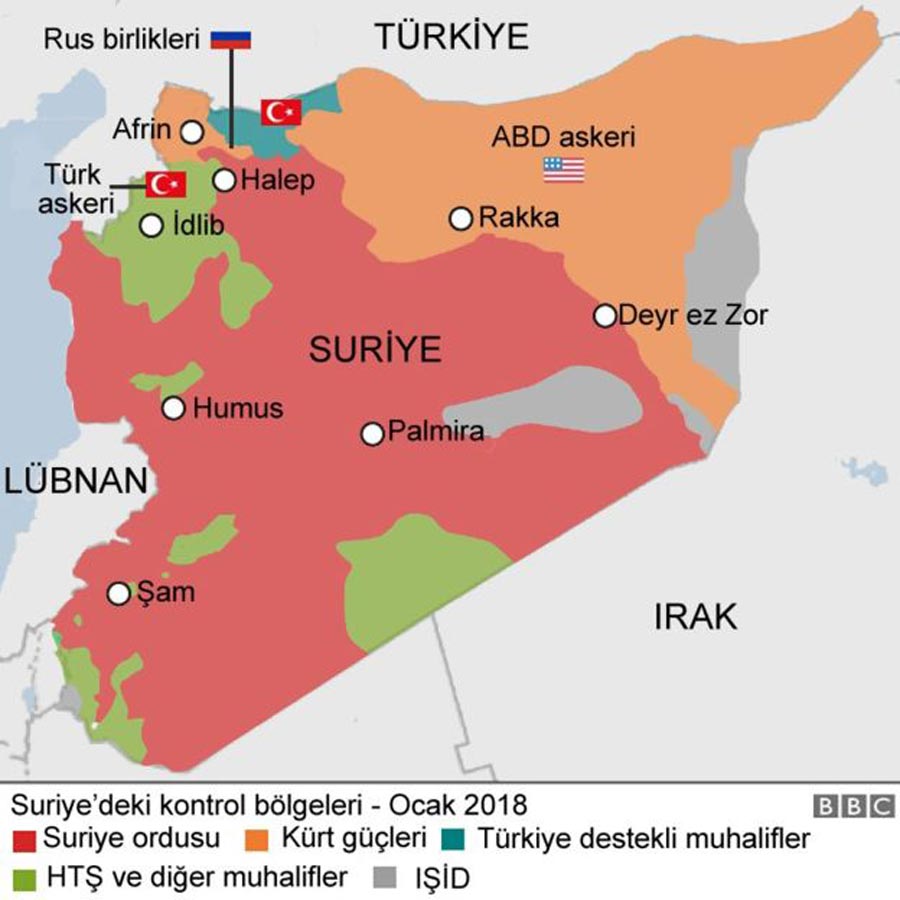 afrin haritası