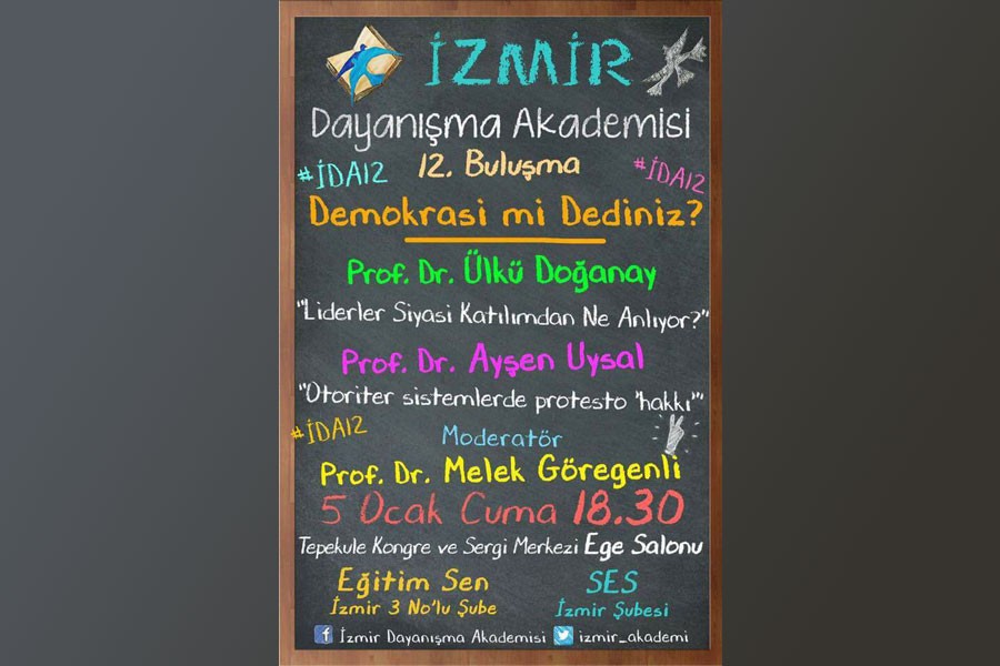 İDA'nın 12. buluşması: Demokrasi mi dediniz?