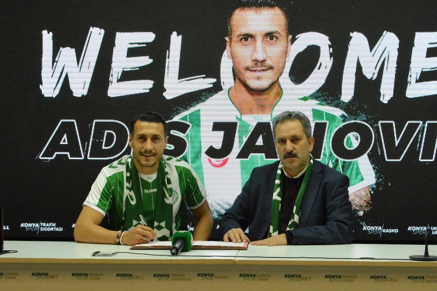 Adis Jahovic, Konyaspor'la sözleşme imzaladı