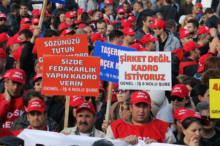 Daha önce hüküm giymiş işçiler: Mağduriyetimiz giderilsin