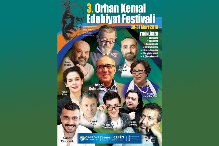 3. Orhan Kemal Edebiyat Festivali başlıyor