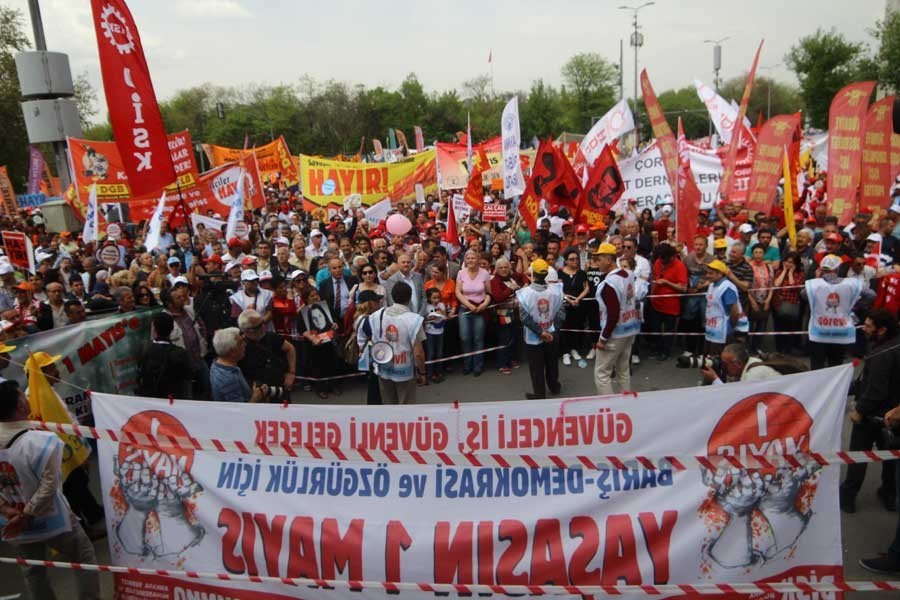 İş cinayetlerine karşı hak aramak için 1 Mayıs’a