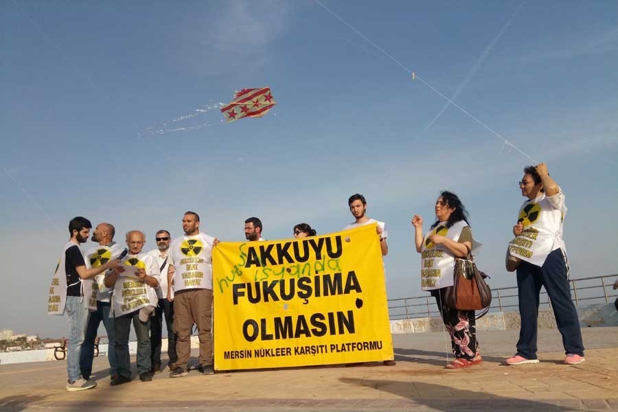 Mersin'den Çernobil'in yıl dönümünde 'Nükleere hayır' çağrıları