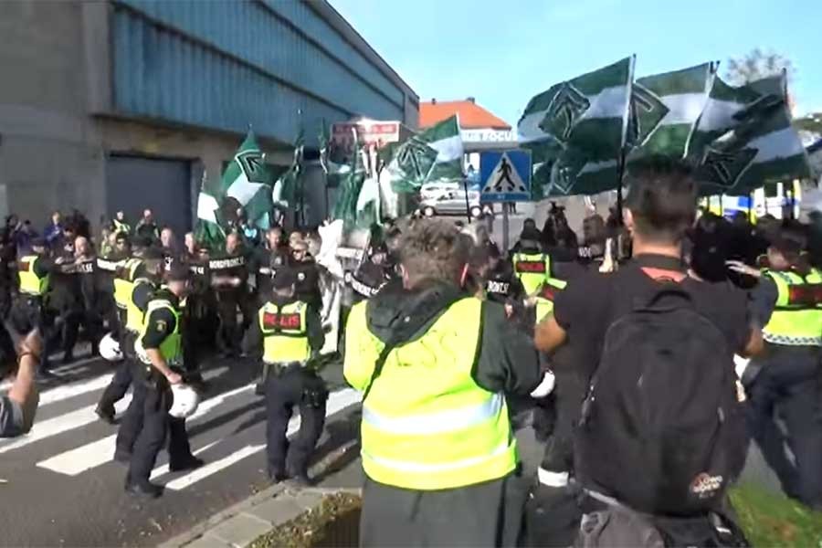 İsveç'te Nazilerden 1 Mayıs'ta provokasyon