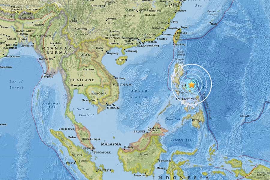 Filipinler’de 6.1 büyüklüğünde deprem