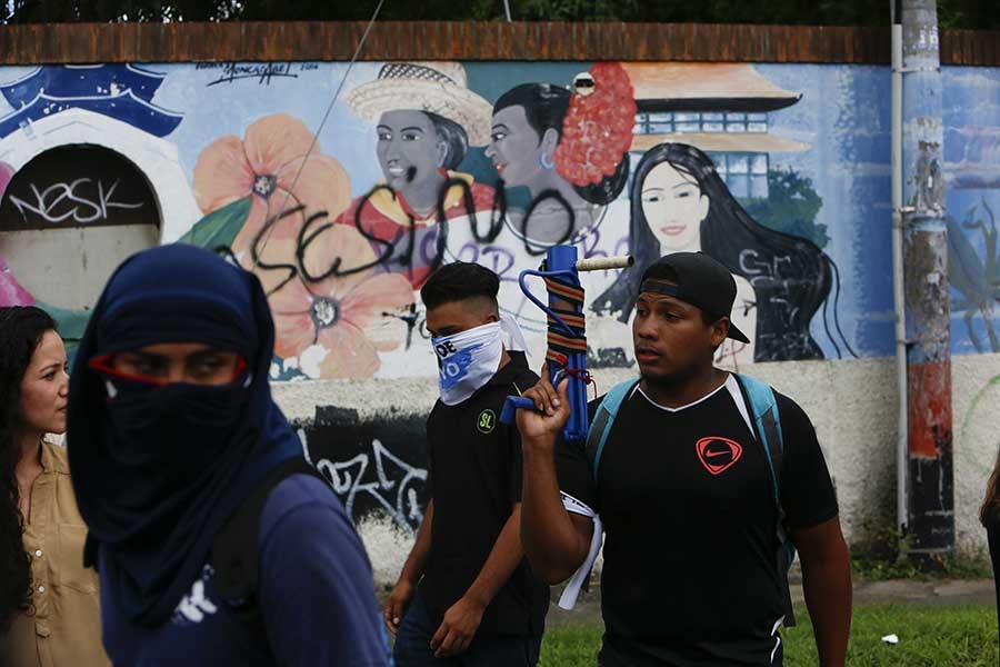 Nikaragua'da hükümet karşıtı eylemler devam ediyor