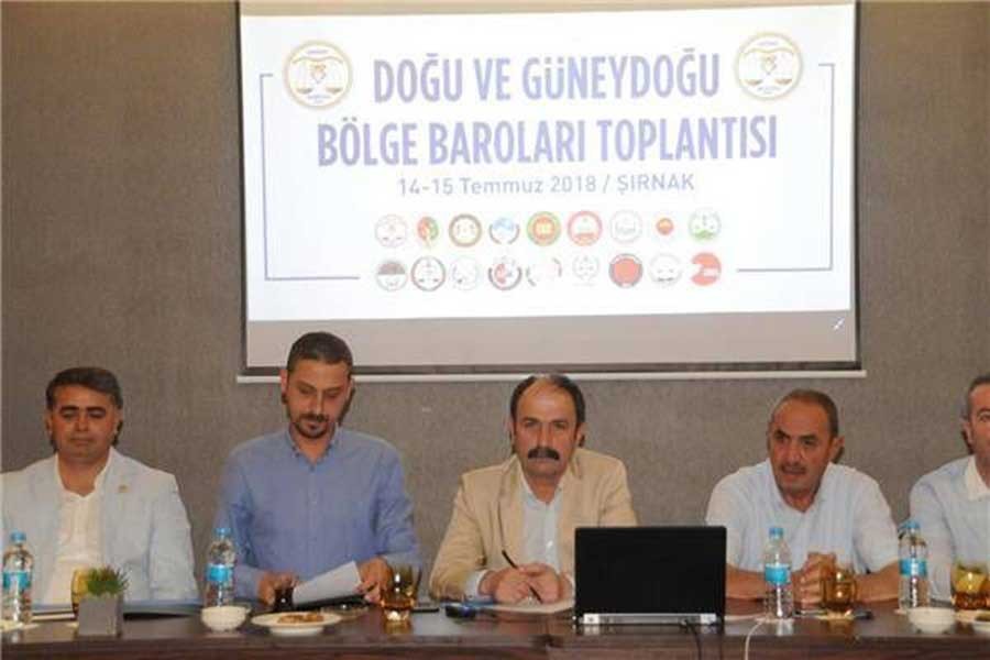 Bölge Baroları: Hedef gösteren kutuplaştırıcı dil terk edilmeli