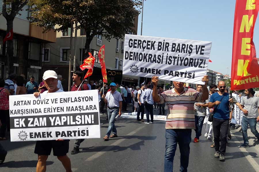 Bakırköy'de 1 Eylül mitingi: Halk demokrasisi ve barış için mücadeleye