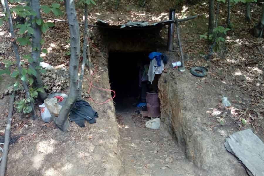 Zonguldak'ta kaçak olarak faaliyet yürüten maden ocağında göçük