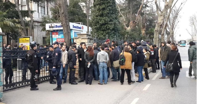 Marmara Üniversitesi’nde ülkücü saldırı