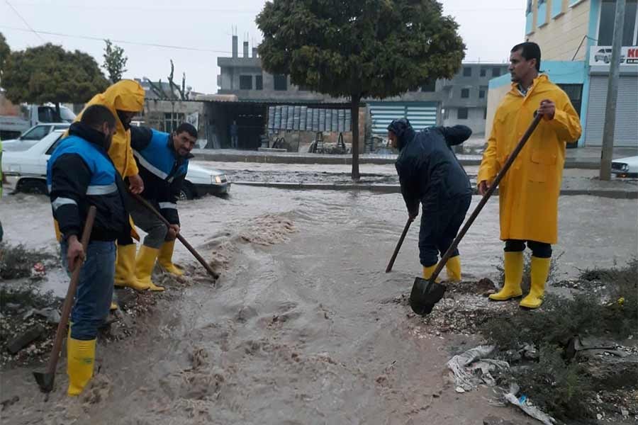 Harran ve Akçakale'de sağanak