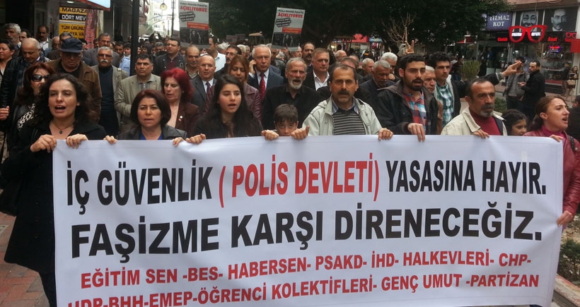 İç Güvenlik Paketi birçok ilde protesto edildi