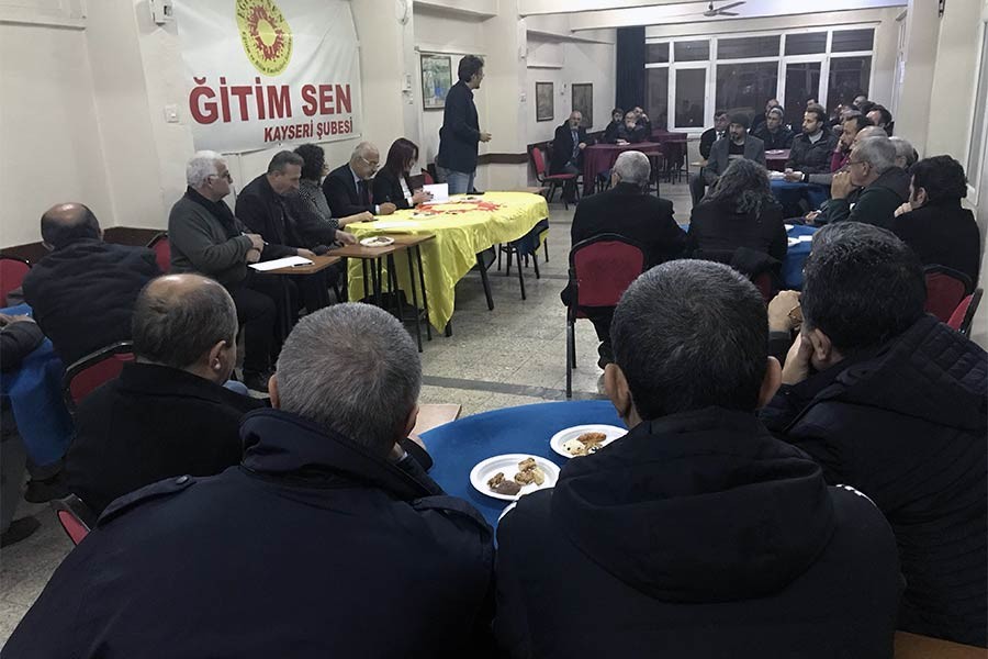 Kayserili KESK üyeleri Adana’daki bölge mitingi için çağrı yaptı