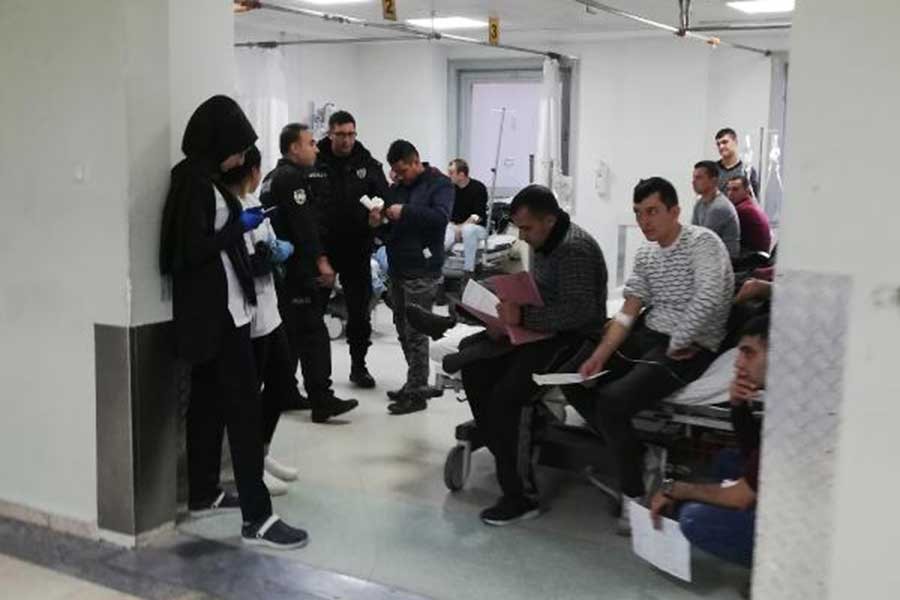 Gaziantep Polis Okulu'nda öğrenciler zehirlenerek hastaneye kaldırıldı