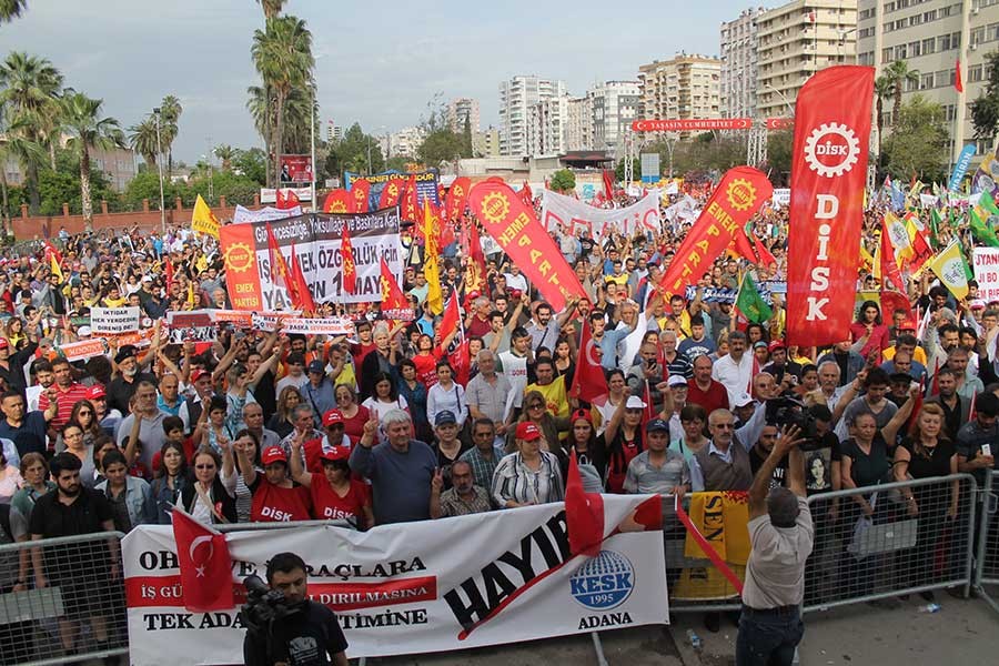 Adana’da krize karşı miting ortaklaştı