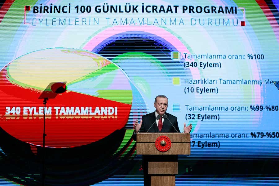 Erdoğan, ikinci 100 Günlük Eylem Planını açıkladı