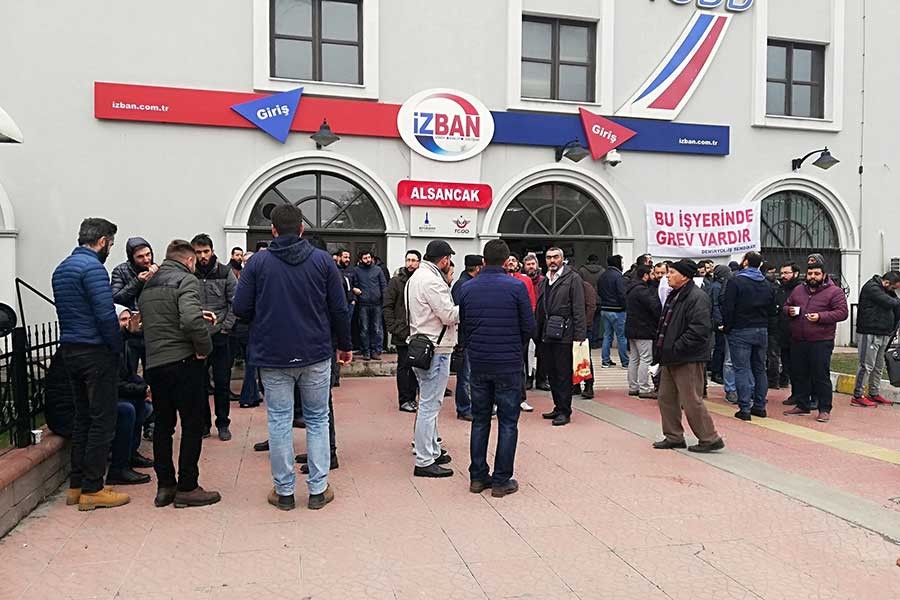 Grevdeki İZBAN işçileri: TİS bu kez bizim istediğimiz şekilde bitecek