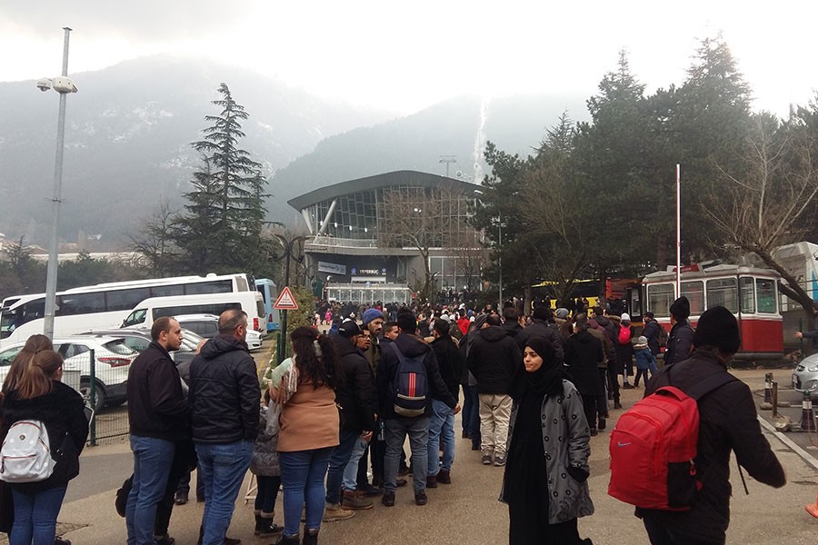 Uludağ'da yıl sonu yoğunluğu