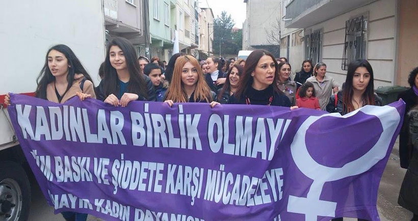 8 Mart’ta şiddete ve sömürüye karşı sokağa çıkma çağrısı