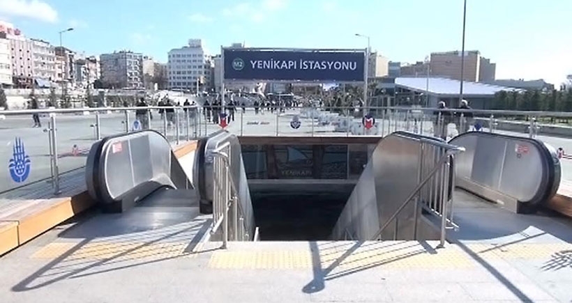 Taksim - Yenikapı metro seferleri 1,5 saat yapılamadı