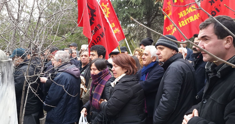 Şadan Anne'yi Erdal'ın yoldaşları uğurladı