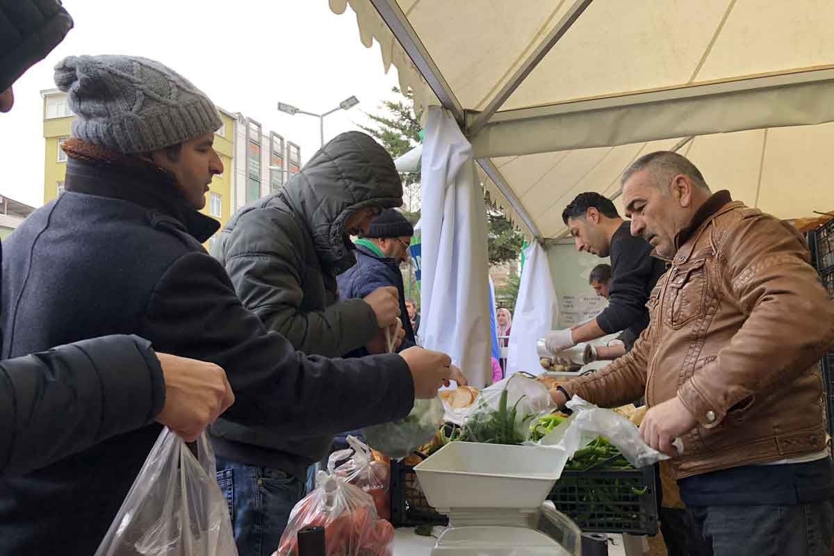 Bursa ve Balıkesir'de tanzim satış yerleri açıldı