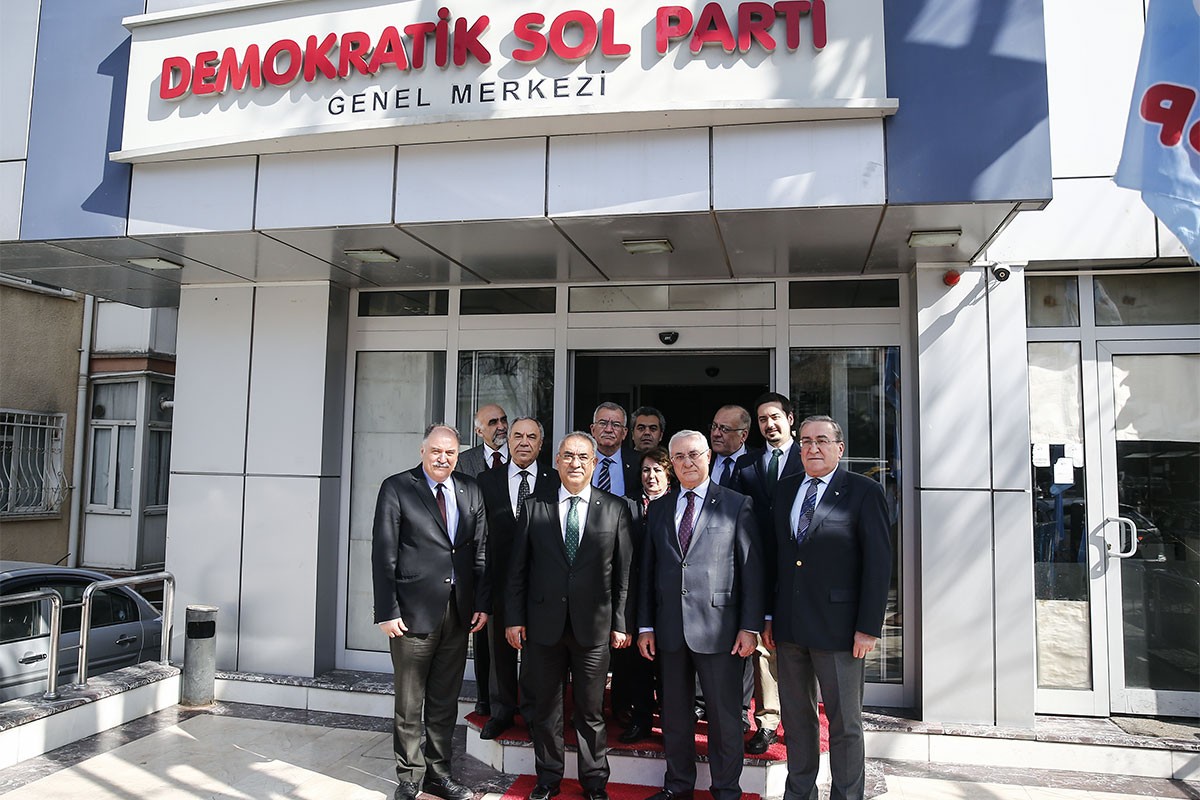 DSP: İktidar medyası genel merkezimizden çıkmıyor