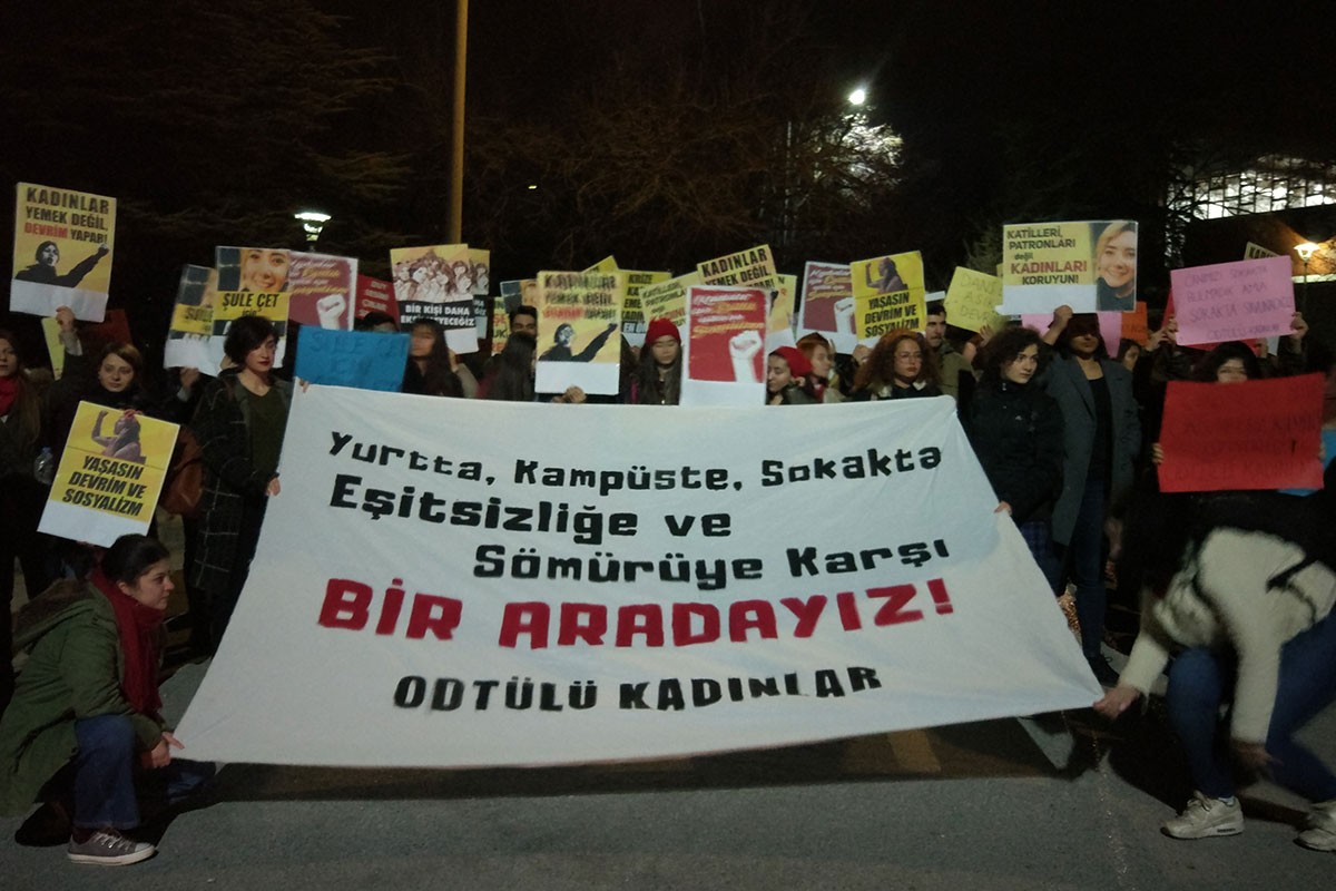 ODTÜ'de 8 Mart tartışmaları