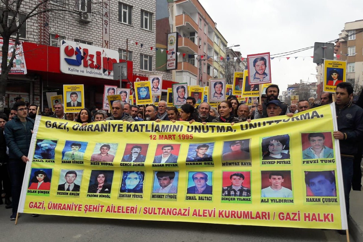 Gazi Katliamı'nda yaşamını yitirenler 24. yılında unutulmadı