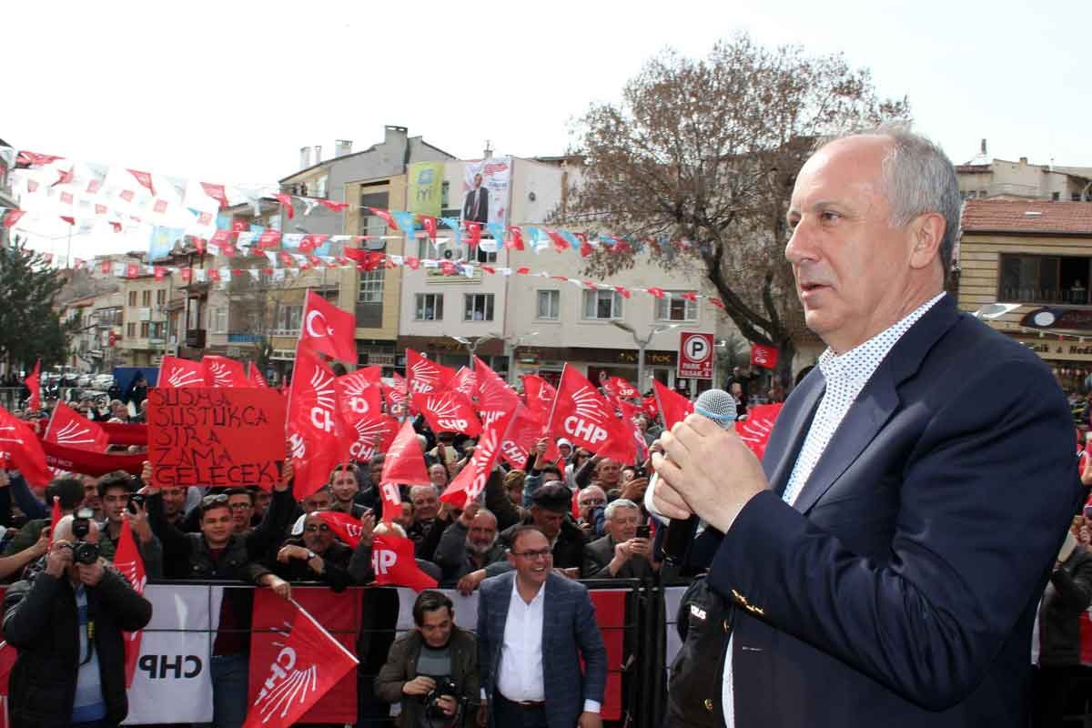 CHP'li Muharrem İnce: Millet soğan alabilmek için kuyruğa giriyor