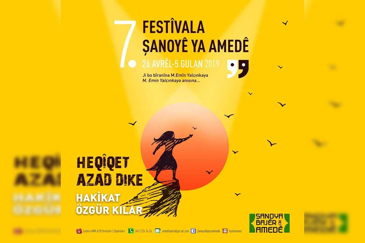 7. Amed Tiyatro Festivali başlıyor